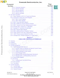 MC68F375MZP33R2 Datasheet Pagina 11