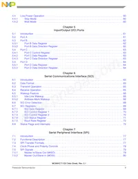 MC68HC11D0CFNE3R Datenblatt Seite 9