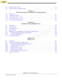 MC68HC11D0CFNE3R Datasheet Pagina 11