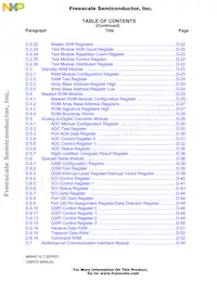 MC68HC16Z1MEH16 Datasheet Pagina 13