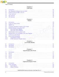 MC68HC705C9ACFBE數據表 頁面 8