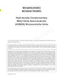 MC68HC705SR3CPE Datasheet Page 5