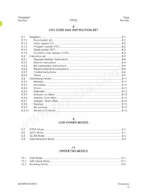 MC68HC705SR3CPE Datasheet Page 11