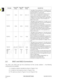 MC68HC705SR3CPE Datenblatt Seite 22