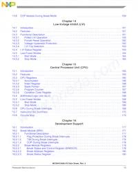 MC68HC908LV8CPBE Datenblatt Seite 13