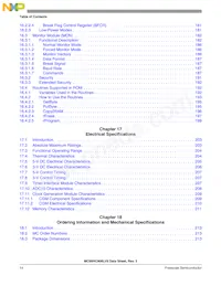MC68HC908LV8CPBE Datenblatt Seite 14