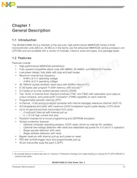 MC68HC908LV8CPBE Datasheet Page 15