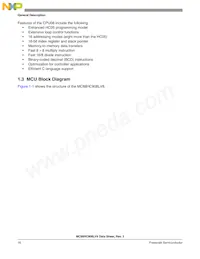 MC68HC908LV8CPBE Datasheet Page 16