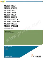 MC705B16NBE Datenblatt Cover
