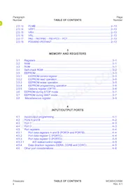 MC705B16NBE Datasheet Pagina 10