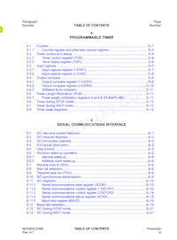 MC705B16NBE數據表 頁面 11