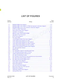 MC705B16NBE Datasheet Page 17
