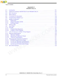 MC705L16CFUE數據表 頁面 12