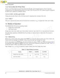 MC705L16CFUE 데이터 시트 페이지 20