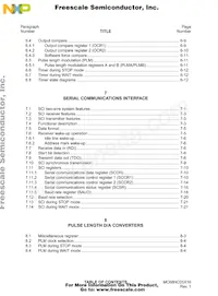 MC705X32VFUE Datenblatt Seite 12