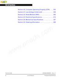 MC908AB32VFUE Datasheet Page 4