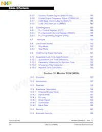 MC908AB32VFUE Datasheet Page 10