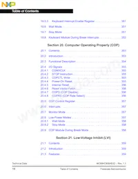 MC908AB32VFUE Datasheet Pagina 18