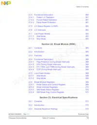 MC908AB32VFUE Datasheet Page 19