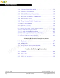 MC908AB32VFUE Datenblatt Seite 20