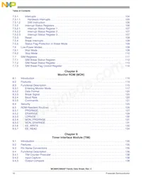 MC908AP8CFBER Datasheet Page 10