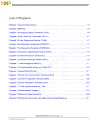 MC908AS32ACFNER Datasheet Page 5