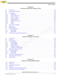 MC908AS32ACFNER Datasheet Page 11