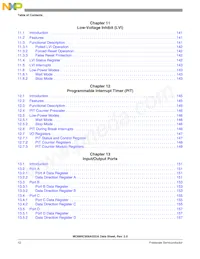 MC908AS32ACFNER Datasheet Pagina 12