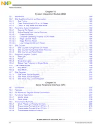 MC908AS32ACFNER Datasheet Pagina 14