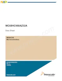 MC908AZ32ACFU Datenblatt Cover