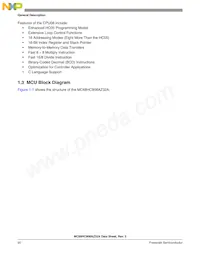 MC908AZ32ACFU Datasheet Page 20