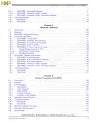 MC908AZ60AVFUER Datasheet Page 9