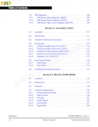 MC908BD48IBE Datasheet Page 10