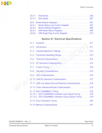 MC908BD48IBE Datasheet Page 17
