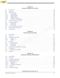 MC908GP32CPE Datasheet Page 13