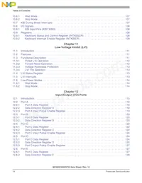 MC908GP32CPE Datasheet Pagina 14