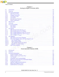 MC908GR16AVFAE Datasheet Page 8