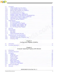 MC908GR16AVFAE Datasheet Page 9