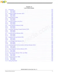 MC908GR16AVFAE Datasheet Page 11