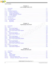 MC908GR16AVFAE Datenblatt Seite 12