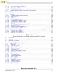 MC908GR16AVFAE Datasheet Pagina 13