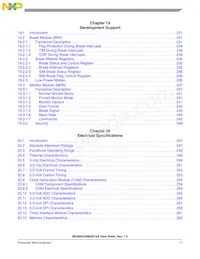 MC908GR16AVFAE數據表 頁面 17