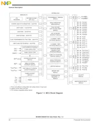 MC908GR16AVFAE Datasheet Page 22