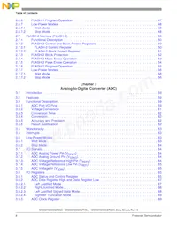 MC908GR32ACFUER Datasheet Pagina 8