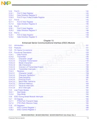 MC908GR32ACFUER數據表 頁面 13