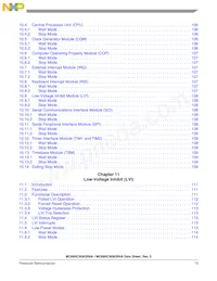 MC908GR8AMDWE Datasheet Page 13