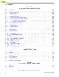 MC908GR8AMDWE Datasheet Page 16