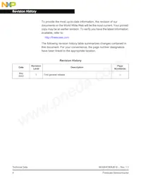 MC908JB16JDWE Datasheet Page 4