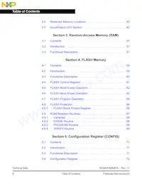 MC908JB16JDWE Datasheet Page 8
