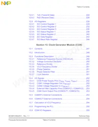MC908JB16JDWE Datasheet Pagina 15